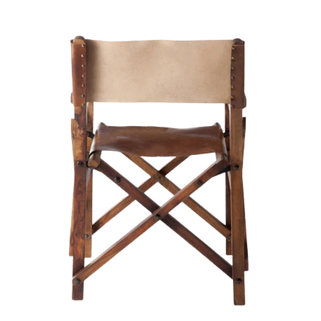 DIRECTOR BUFFALO CHAIR | BROWN 57X60X90CM