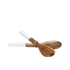 ANAYA WHITE PLAKE SALAD SET | WHITE 28X7CM