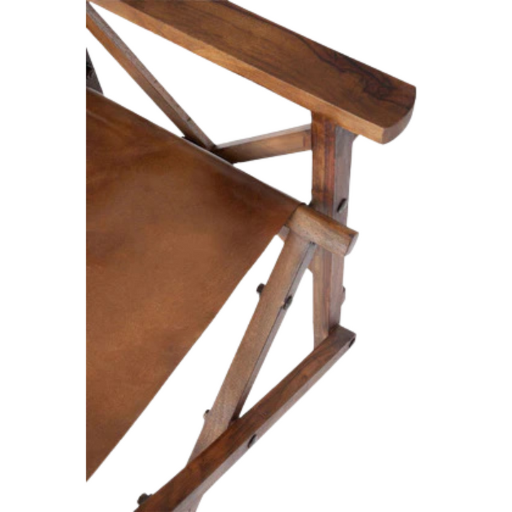 DIRECTOR BUFFALO CHAIR | BROWN 57X60X90CM