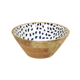 VARANASI WOOD BOWL | 30X12CM