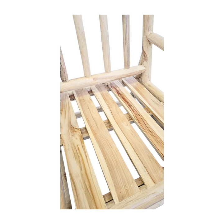 AKASA TEAK BRANCH DINING CHAIR | 60X69X89CM