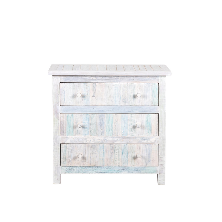 FORMENTERA COLLECTION DRESSER | WHITE WASH 80X40X76CM
