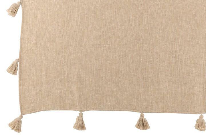 BREEZE PLAID | CREAM 180X148CM