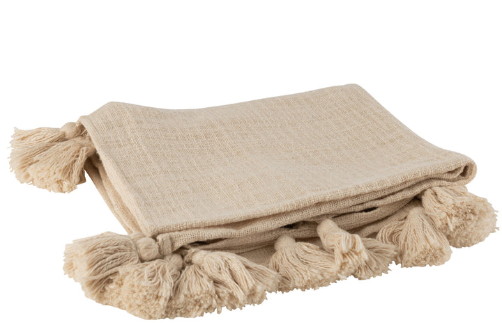 BREEZE PLAID | CREAM 180X148CM