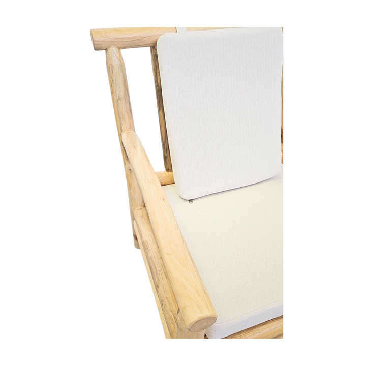 AKASA TEAK BRANCH DINING CHAIR | 60X69X89CM