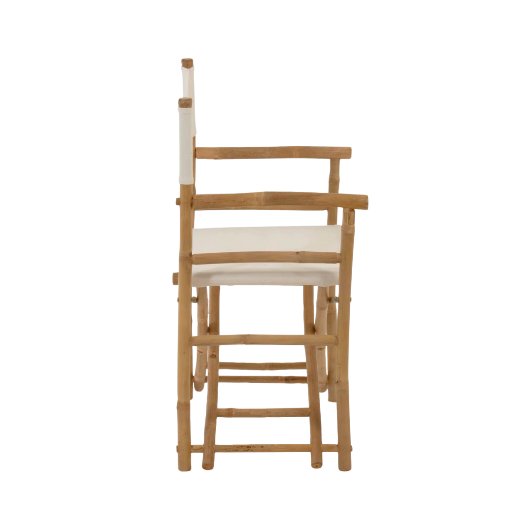 DIRECTOR BUFFALO CHAIR | WHITE 54X44X88CM
