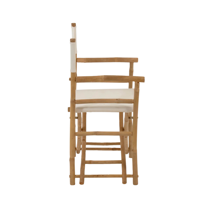 DIRECTOR BUFFALO CHAIR | WHITE 54X44X88CM