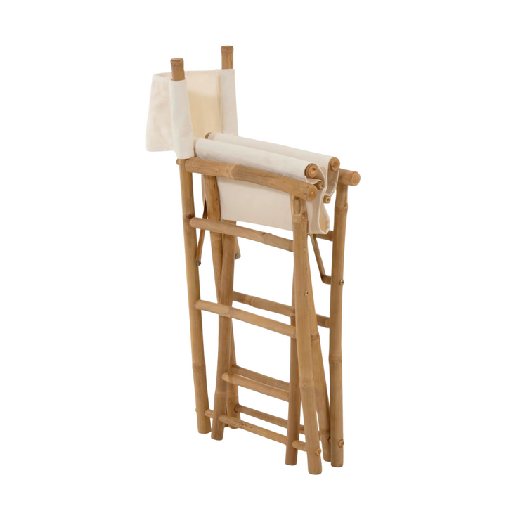DIRECTOR BUFFALO CHAIR | WHITE 54X44X88CM