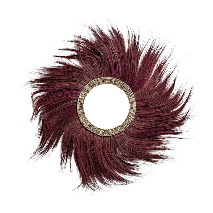 SULA LION MIRROR | RED 100CM