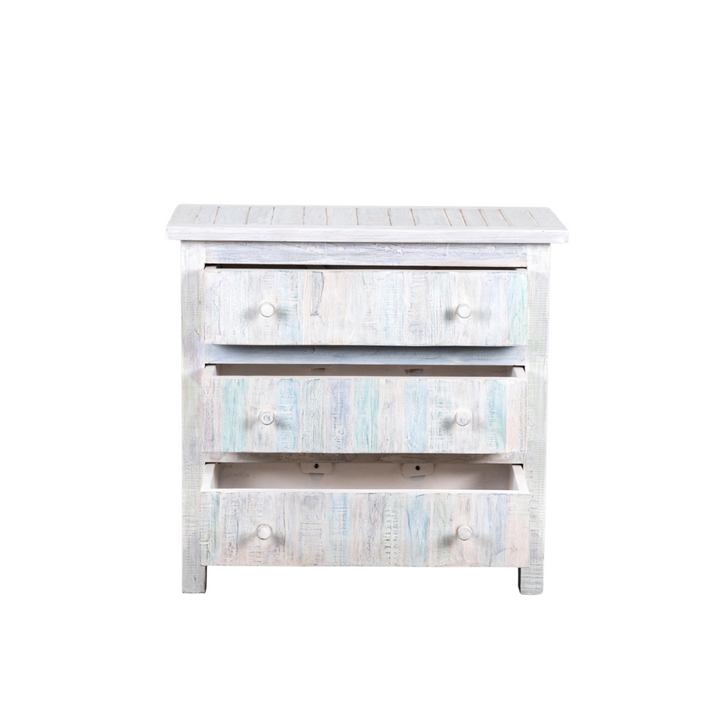 FORMENTERA COLLECTION DRESSER | WHITE WASH 80X40X76CM