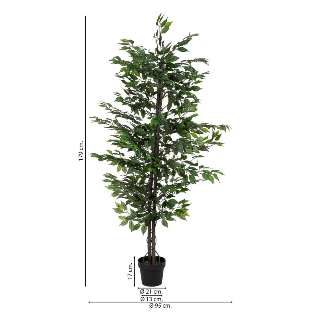 DECO SYNTHETIC PLANT PLATANERO | 95X95X179CM