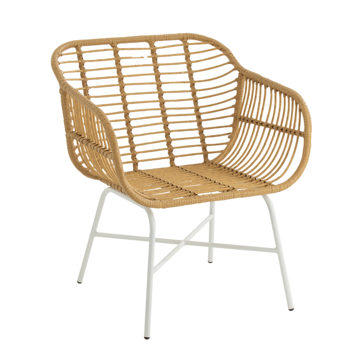 CUBAGUA LOUNGE CHAIR | NATURAL 68X67X87CM