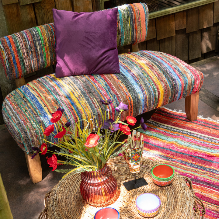FARSHA CHINDI SOFA | 130X65X72CM