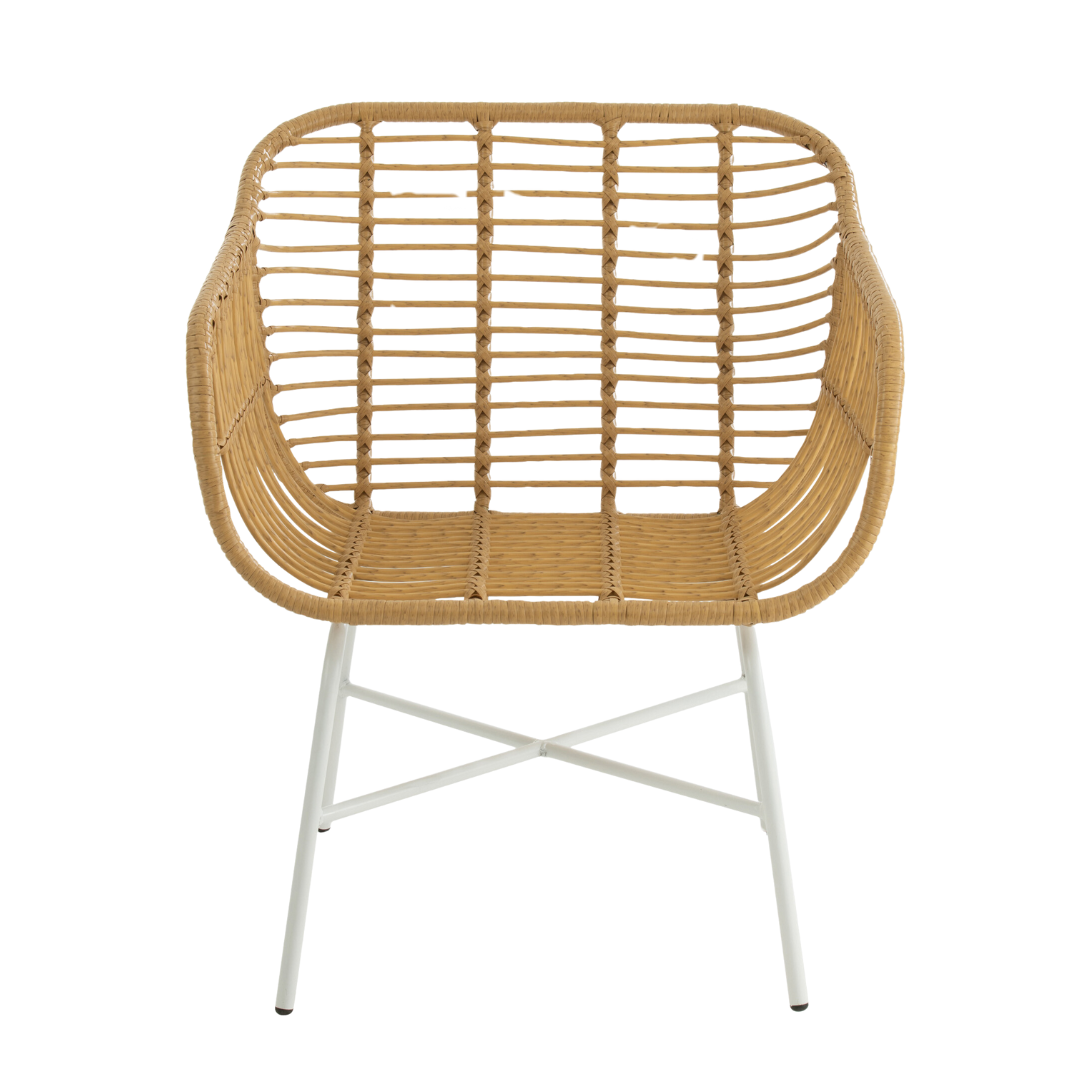 CUBAGUA LOUNGE CHAIR | NATURAL 68X67X87CM