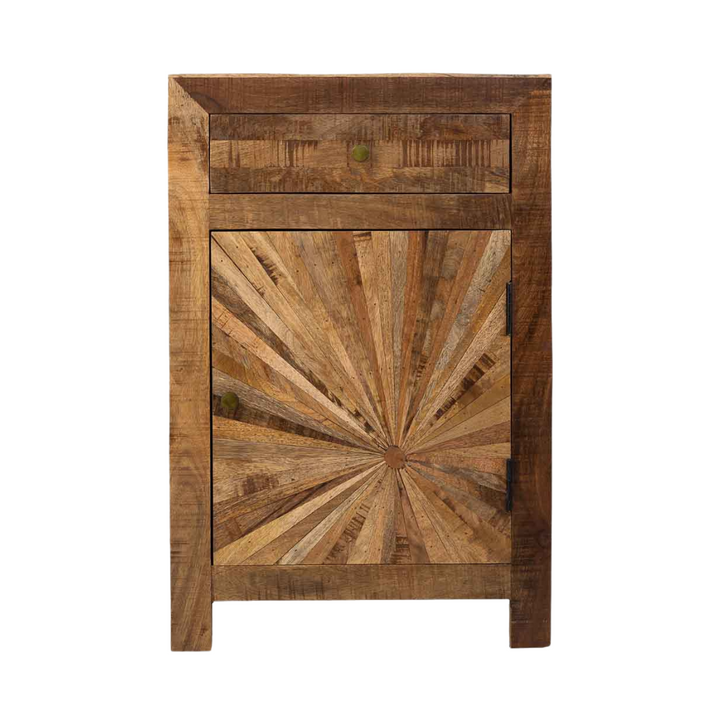 SUBURST BEDSIDE TABLE | 56X41X84CM