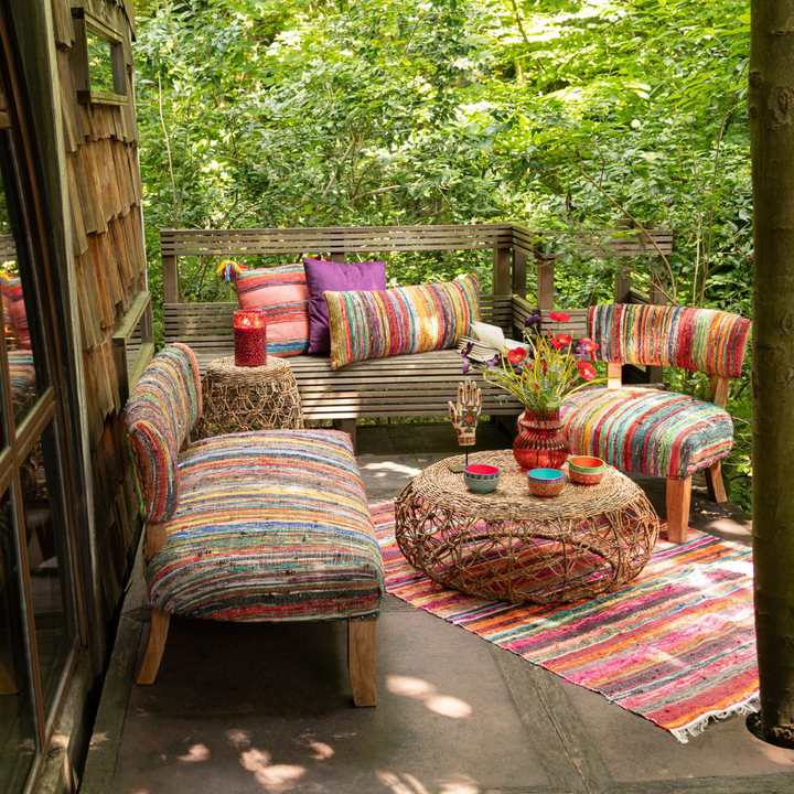FARSHA CHINDI SOFA | 130X65X72CM