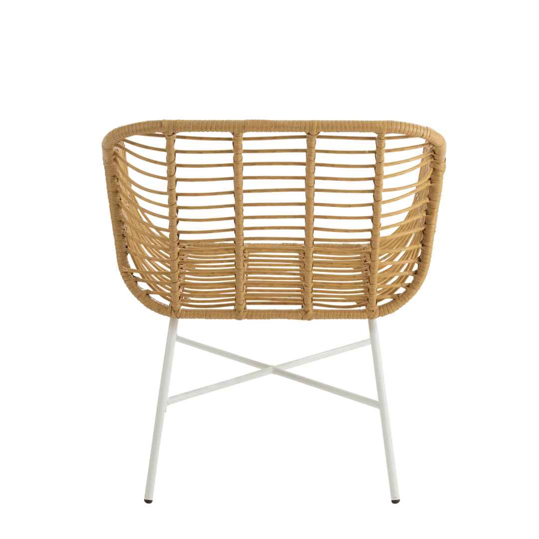 CUBAGUA LOUNGE CHAIR | NATURAL 68X67X87CM