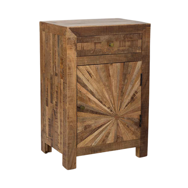 SUBURST BEDSIDE TABLE | 56X41X84CM