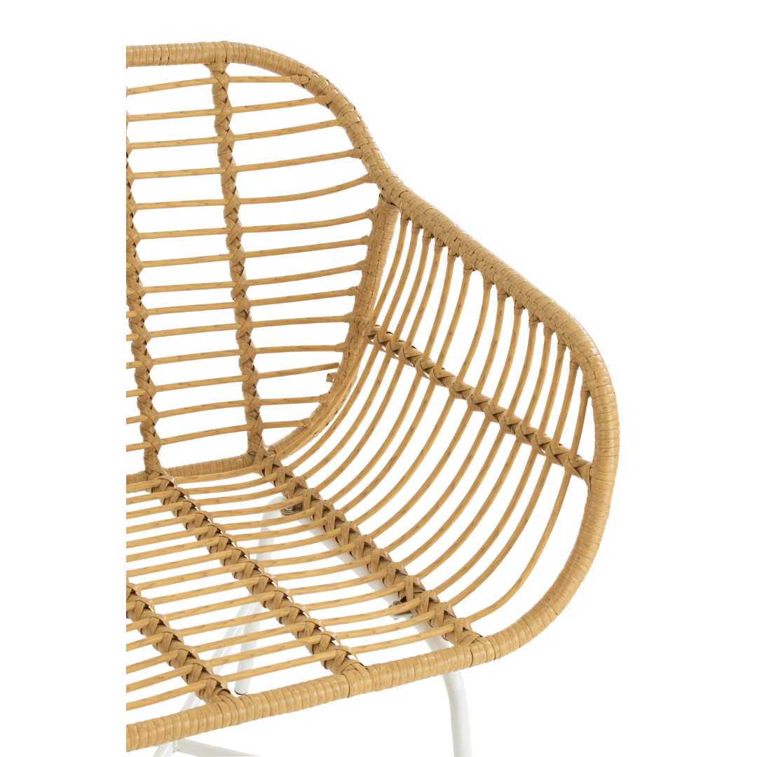 CUBAGUA LOUNGE CHAIR | NATURAL 68X67X87CM