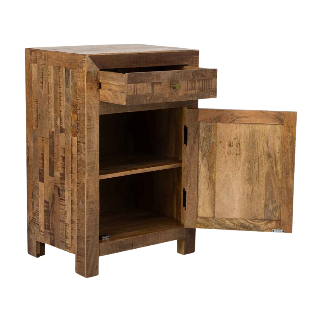 SUBURST BEDSIDE TABLE | 56X41X84CM