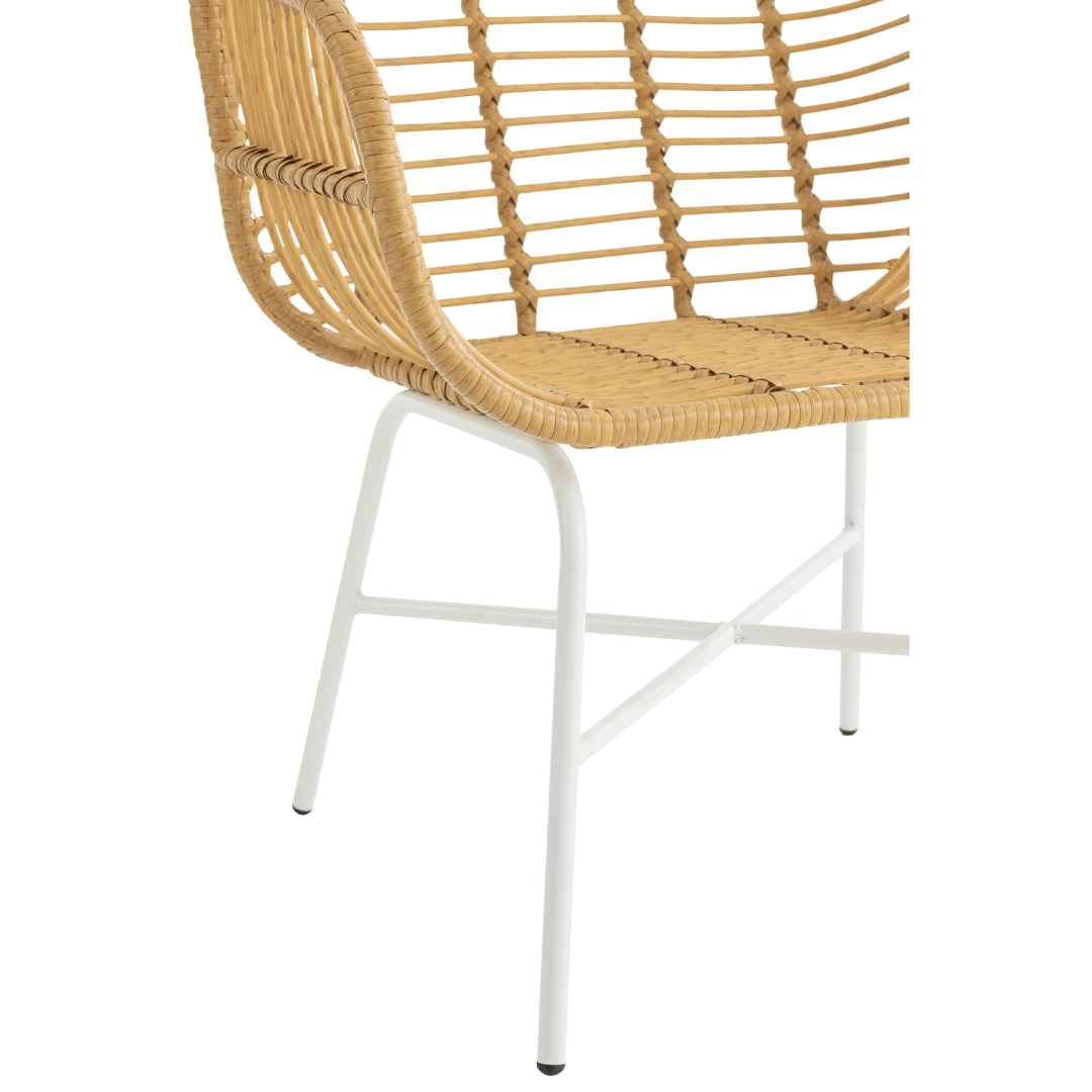 CUBAGUA LOUNGE CHAIR | NATURAL 68X67X87CM