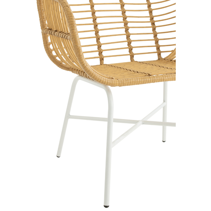 CUBAGUA LOUNGE CHAIR | NATURAL 68X67X87CM