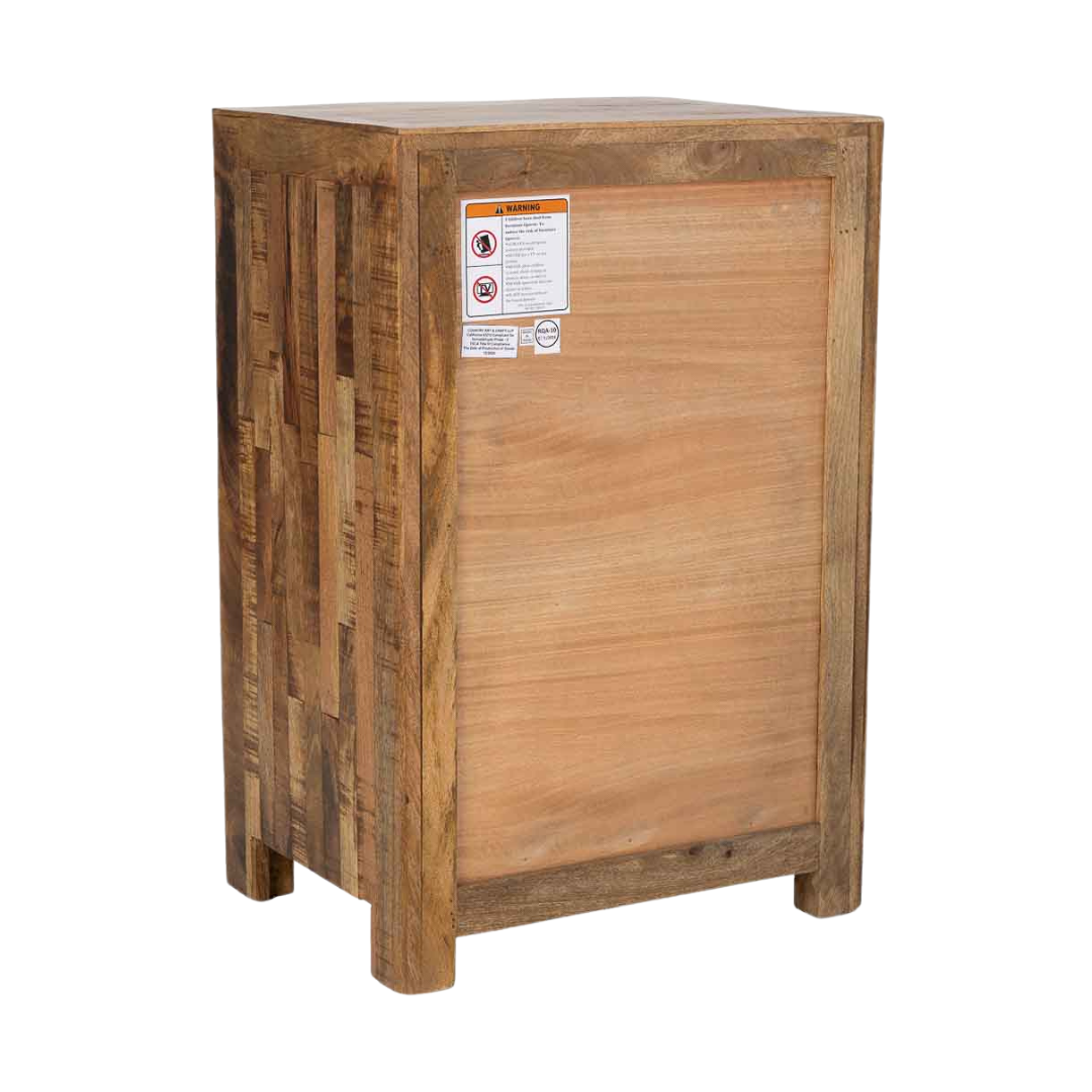 SUBURST BEDSIDE TABLE | 56X41X84CM