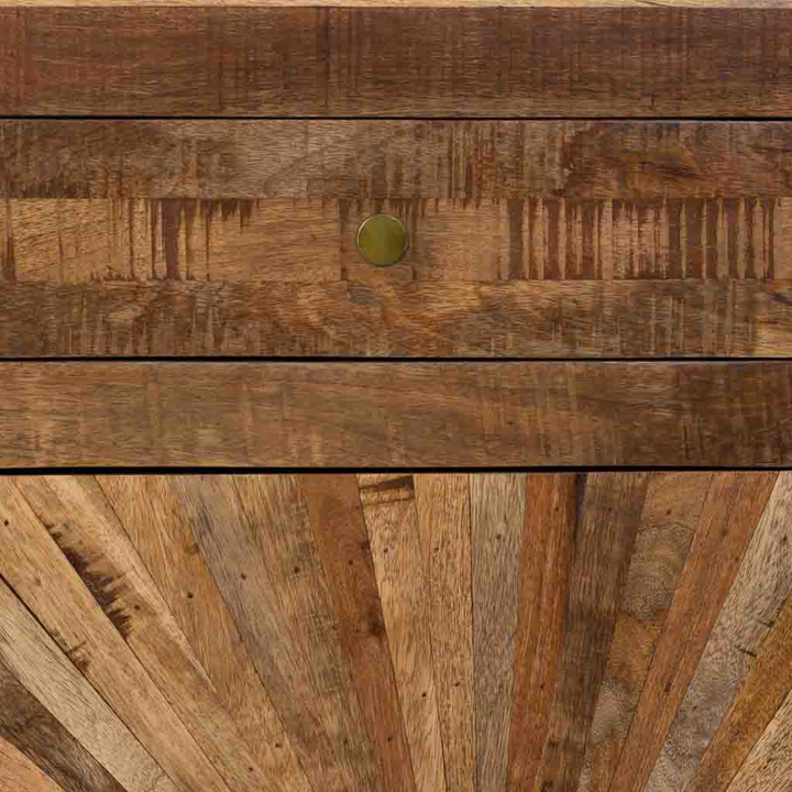 SUBURST BEDSIDE TABLE | 56X41X84CM