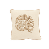 NAUTILUS CUSHION | BEIGE 45X45CM