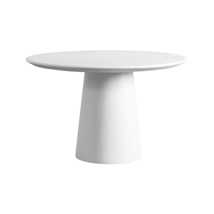 CEMENT OUTDOOR DINING TABLE | 120CM