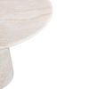 TRAVERTINE DINING TABLE | 120CM
