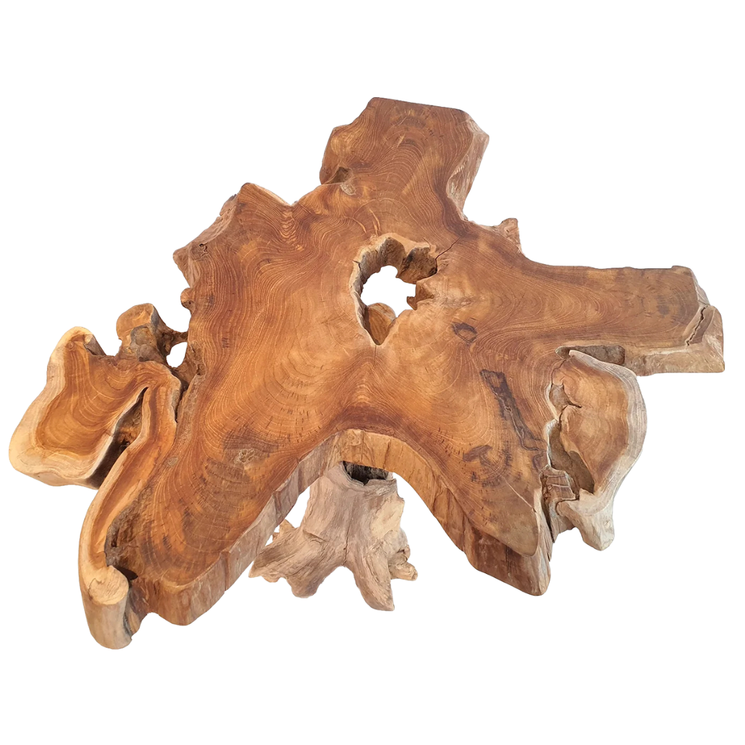 OSAKA TEAK ROOT BAR TABLE | 70X100CM