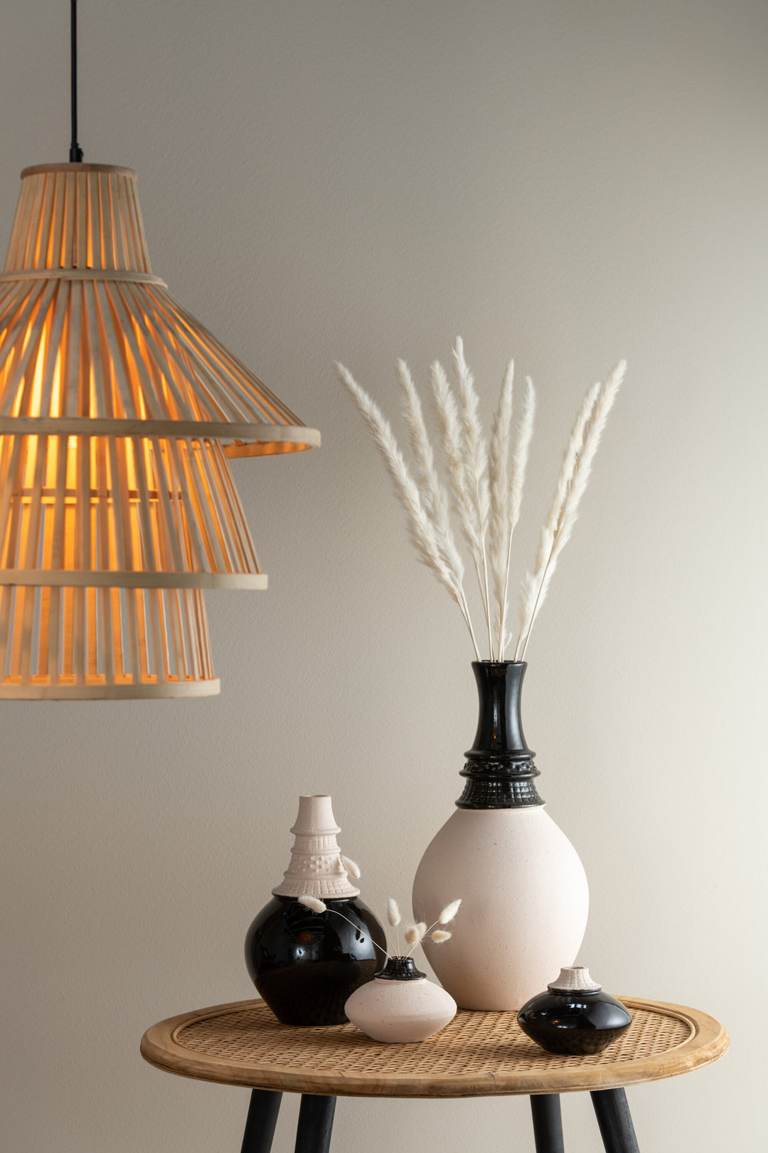 ARAN VASE WHITE