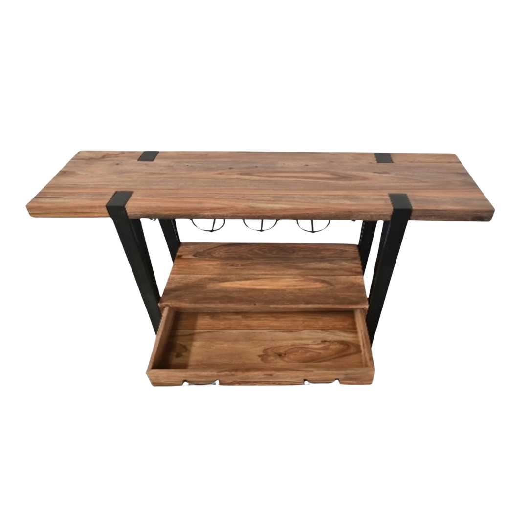 DRUM BAR CONSOLE TABLE | 120X44X82CM