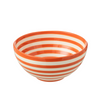 ZUMA STRIPES BOWL | ORANGE