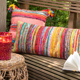 FARSHA CHINDI CUSHION | 60X60CM