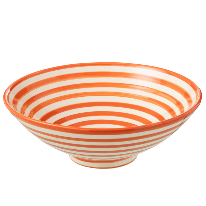 ZUMA STRIPES SALADIER | ORANGE 40X15CM