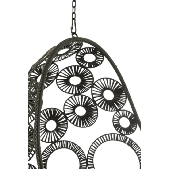 RIRAL HANGING CHAIR | BLACK 113X103X197CM