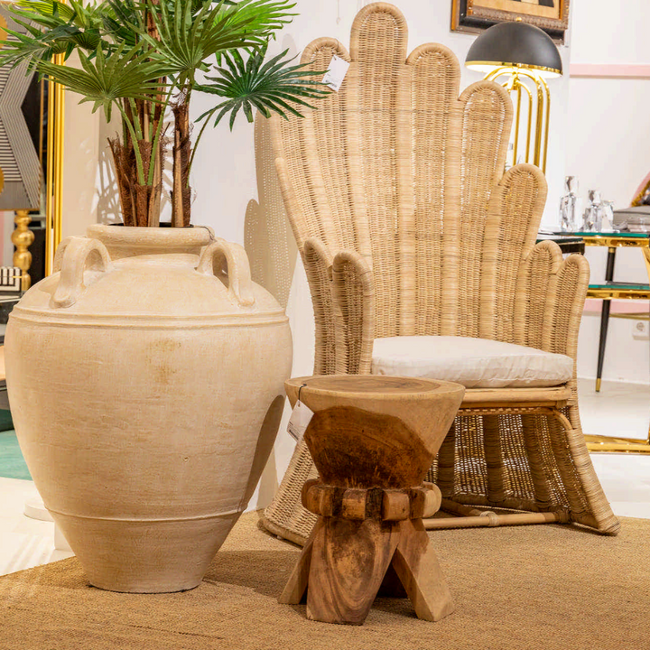 THORNE SUAR WOOD STOOL | 40X50CM