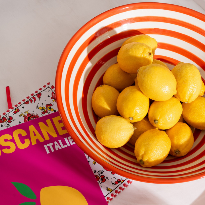 ZUMA STRIPES BOWL | ORANGE