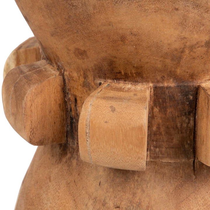 THORNE SUAR WOOD STOOL | 40X50CM