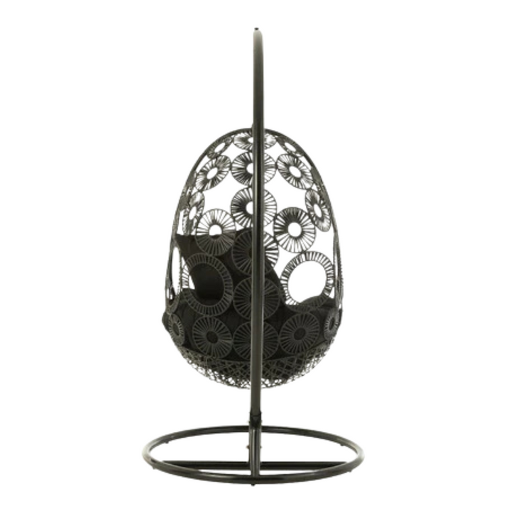 RIRAL HANGING CHAIR | BLACK 113X103X197CM