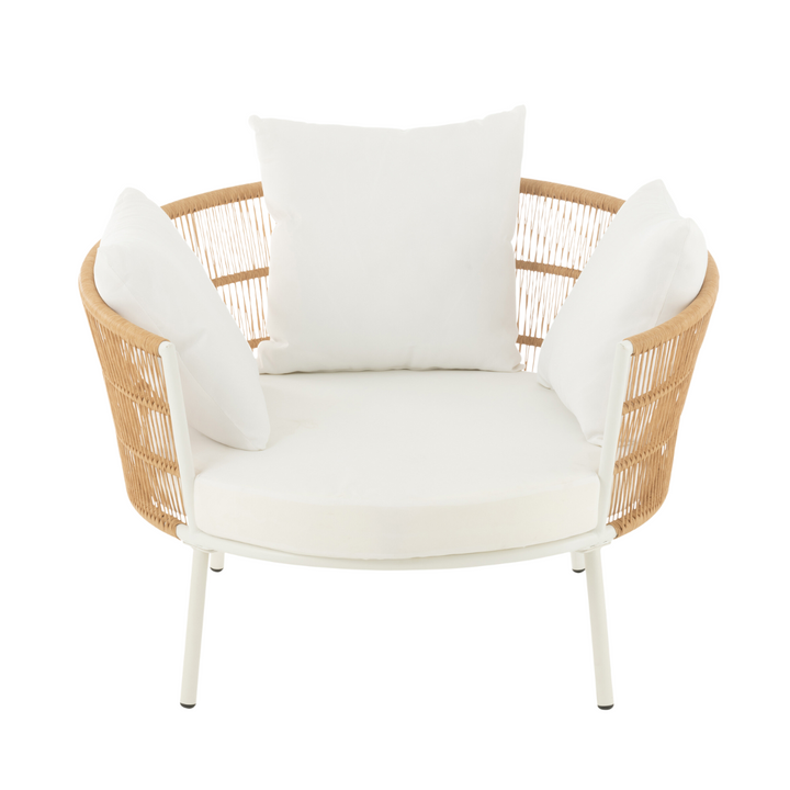 BRISA OUTDOOR LOUNGE CHAIR | 118X109X79CM