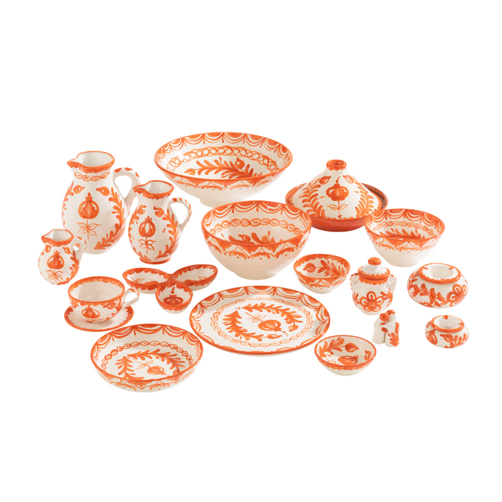 ZUMA FLOWER ASHTRAY | ORANGE