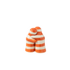 ZUMA STRIPES SALT & PEPPER POTS | ORANGE 7X4.5X8CM