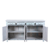 FORMENTERA COLLECTION CABINET | WHITE WASH 180X45X100CM