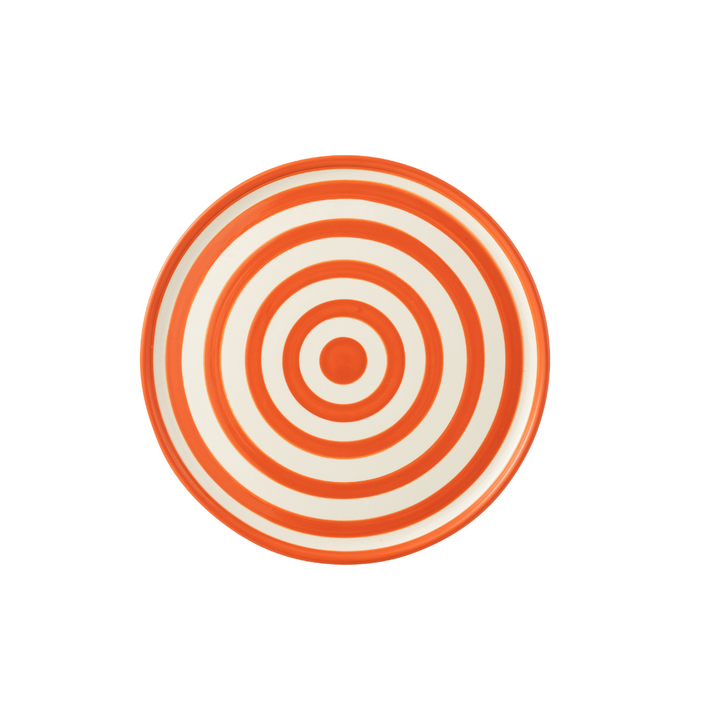 ZUMA STRIPES PLATE | ORANGE 34X2.5CM