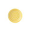 ZUMA STRIPES LOW BOWL | YELLOW 25X6CM