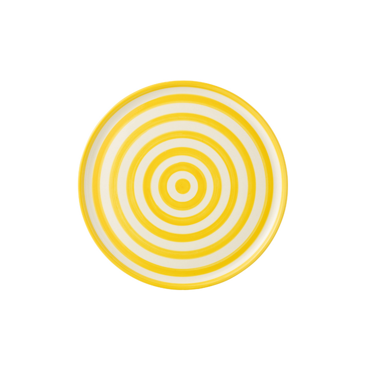 ZUMA STRIPES PLATE | YELLOW 34X2.5CM