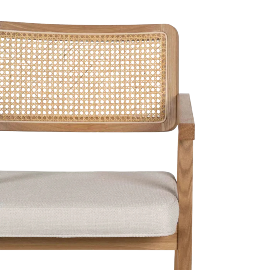 BURANO DINING CHAIR | NATURAL 56X55X80CM